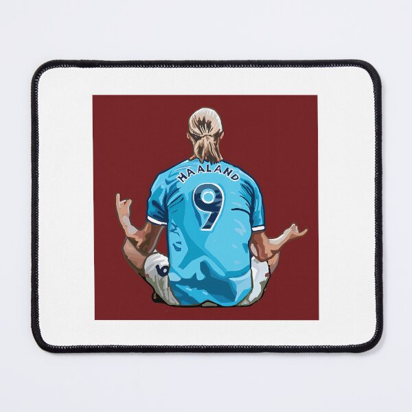 Item preview, Erling Haaland Soccer Football Star Poster designed and sold by HempressBeads.