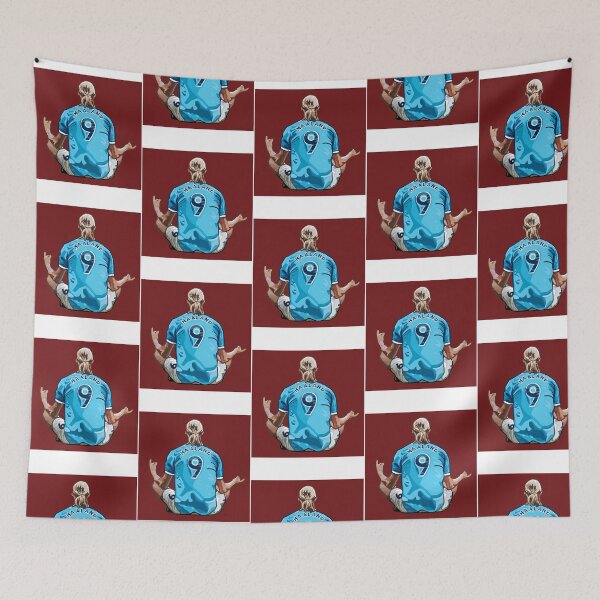 Item preview, Erling Haaland Soccer Football Star Poster designed and sold by HempressBeads.