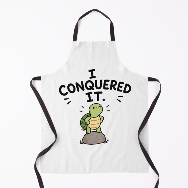 Item preview, I Conquered It Cute Turtle designed and sold by MonkiFlipp.