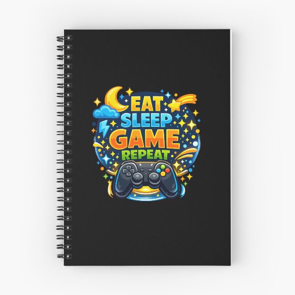 Item preview, Gamer - Eat Sleep Game Repeat designed and sold by Myra365Art.