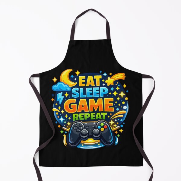 Item preview, Gamer - Eat Sleep Game Repeat designed and sold by Myra365Art.