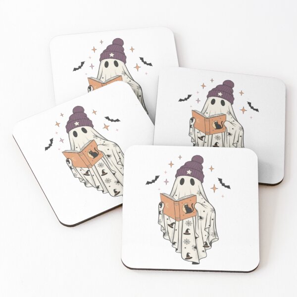 Item preview, Modern Ghost Reading a Book, Bookworm Ghost designed and sold by Catzelle.