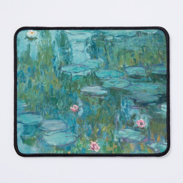 Item preview, Water Lilies c.1915 by Claude Monet | Turquoise Pond Impressionist Print designed and sold by GalleryRowTV.