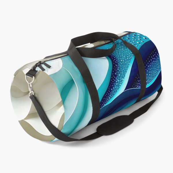 Item preview, Spiral Waves of Blue and White designed and sold by Vicky Brago-Mitchell®.