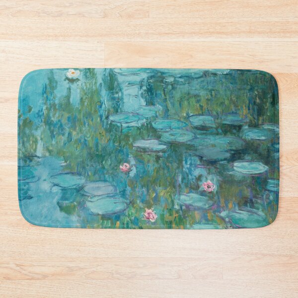 Item preview, Water Lilies c.1915 by Claude Monet | Turquoise Pond Impressionist Print designed and sold by GalleryRowTV.