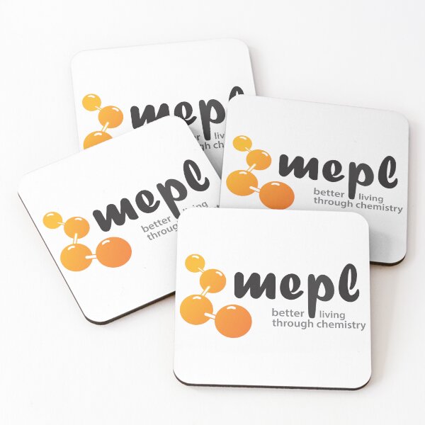 Item preview, MEPL Better Living Through Chemistry Molecule Logo designed and sold by lnpxrwa.