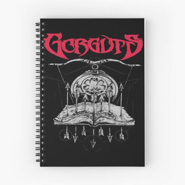 Item preview, Gorguts Technical Death Metal Band Arrows Book designed and sold by anxious_doodles.