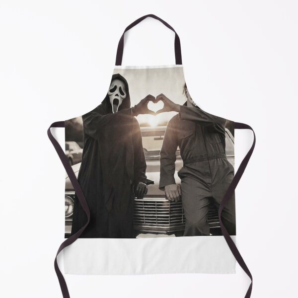 Item preview, Funny Halloween Tshirts Michael Myers Ghostface Heart Hands designed and sold by Dibarassi.