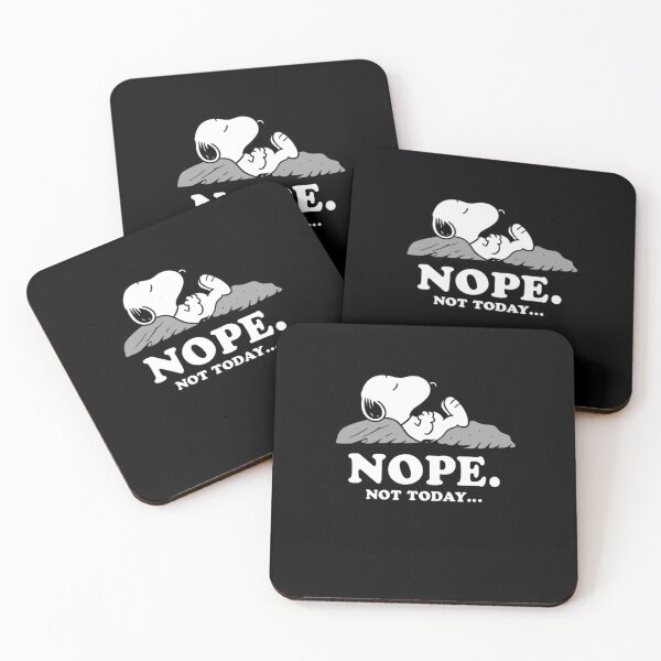 Item preview, Snoopy - Peanuts Nope Not Today   designed and sold by Kovacekau.