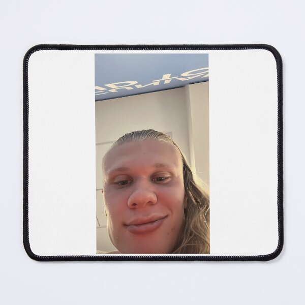 Item preview, Funny Erling Haaland Close Up Selfie Meme designed and sold by HempressBeads.