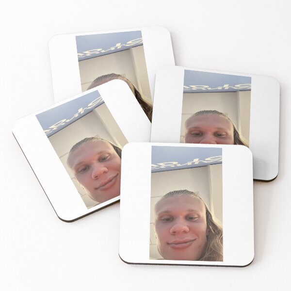 Item preview, Funny Erling Haaland Close Up Selfie Meme designed and sold by HempressBeads.