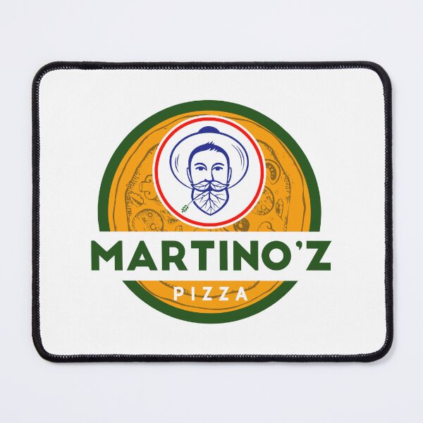 Item preview, Martino'z Pizza Vintage Chef Mascot Circular Badge designed and sold by lnpxrwa.