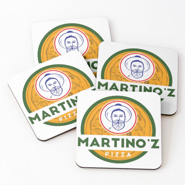 Item preview, Martino'z Pizza Vintage Chef Mascot Circular Badge designed and sold by lnpxrwa.
