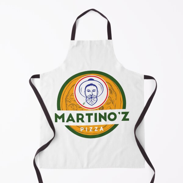 Item preview, Martino'z Pizza Vintage Chef Mascot Circular Badge designed and sold by lnpxrwa.