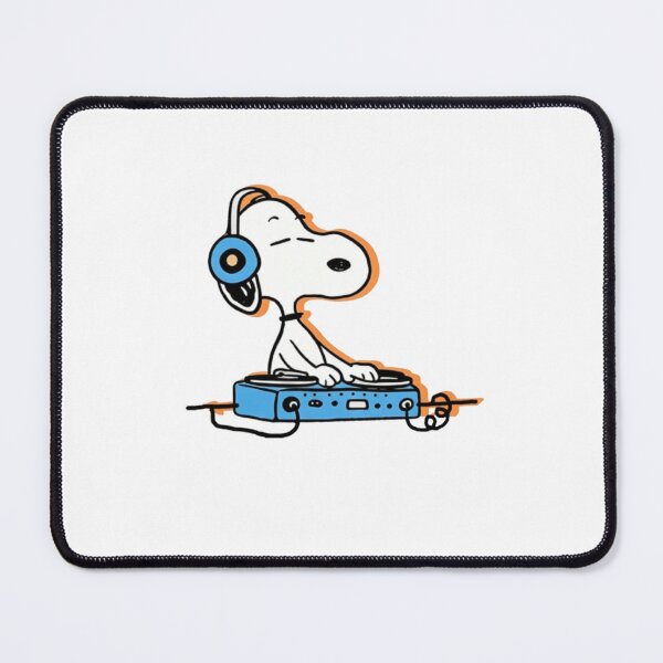 Item preview, Retro Peanuts Records DJ Snoopy Headphone designed and sold by Kovacekau.