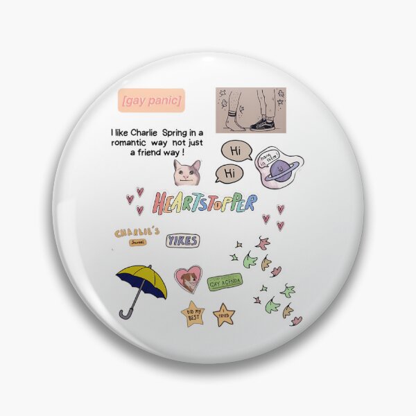 Item preview, Heartstopper Stickers designed and sold by Rayan-hopper.
