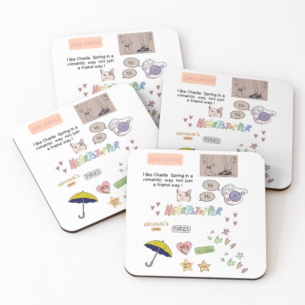 Item preview, Heartstopper Stickers designed and sold by Rayan-hopper.