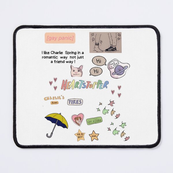Item preview, Heartstopper Stickers designed and sold by Rayan-hopper.