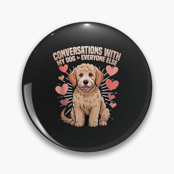 Item preview, Conversations With My Dog Funny Goldendoodle Dog Lover Vintage designed and sold by abig-eiyana.