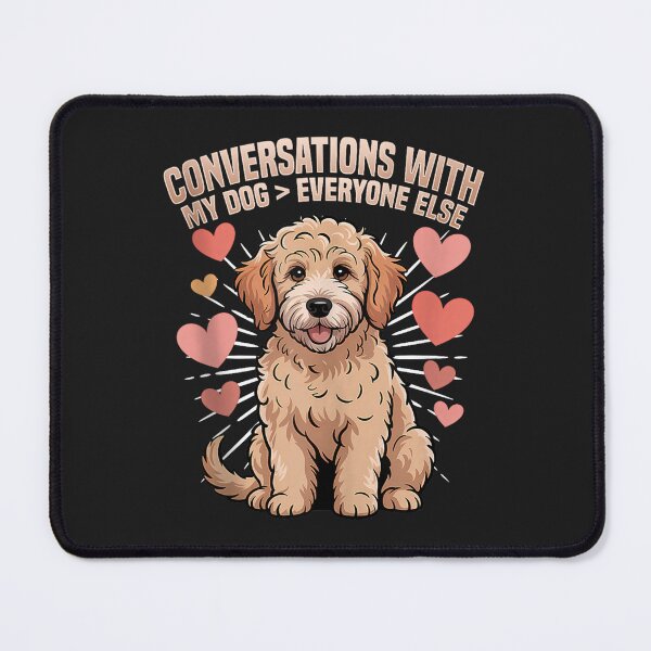 Item preview, Conversations With My Dog Funny Goldendoodle Dog Lover Vintage designed and sold by abig-eiyana.