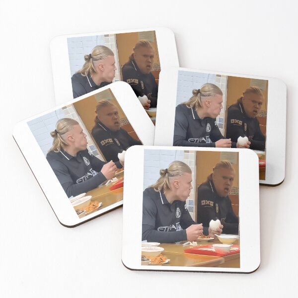 Item preview, Funny Erling Haaland Meme Norway Soccer designed and sold by HempressBeads.