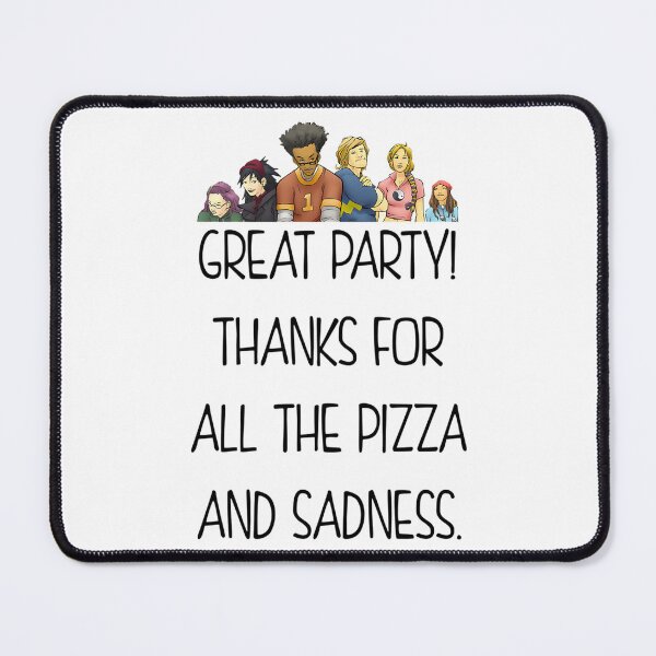 Item preview, People Call Me Runaways Merch - Thanks For All The Pizza And Sadness Gifts For Christmas designed and sold by brycegeorg.