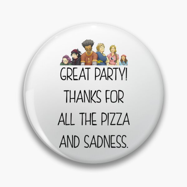 Item preview, People Call Me Runaways Merch - Thanks For All The Pizza And Sadness Gifts For Christmas designed and sold by brycegeorg.