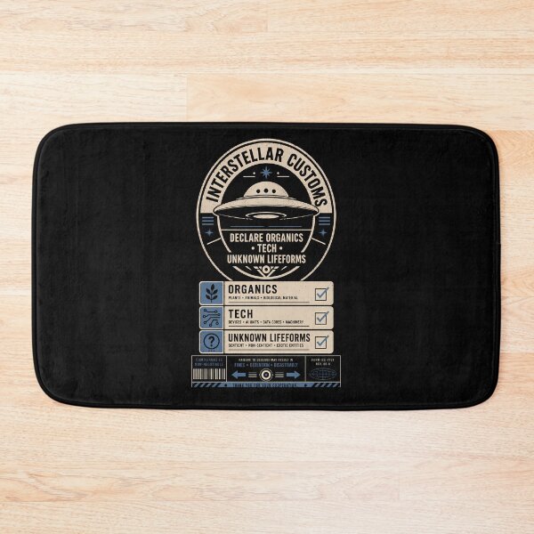 Item preview, Interstellar Customs Declaration Office Poster designed and sold by agearb.