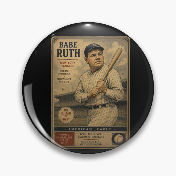 Artikelvorschau, Babe Ruth - Sammelkarte entworfen und verkauft von halibutgoatramb.