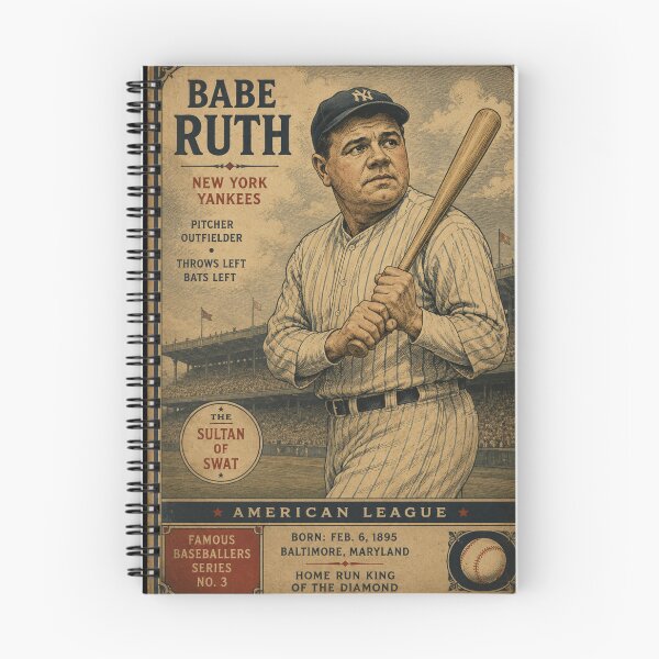 Item preview, Babe Ruth - Trading Card designed and sold by halibutgoatramb.