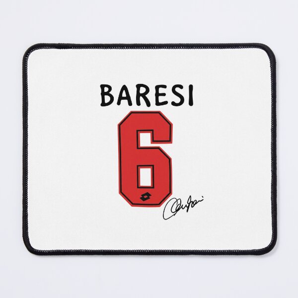 Item preview, Franco Baresi #6 football Signature designed and sold by OscarLucas.