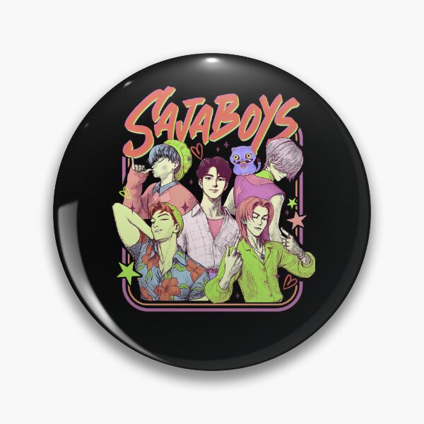 Item preview, Saja Boys K-Pop Boy Band Anime Group designed and sold by GenesisKohler.