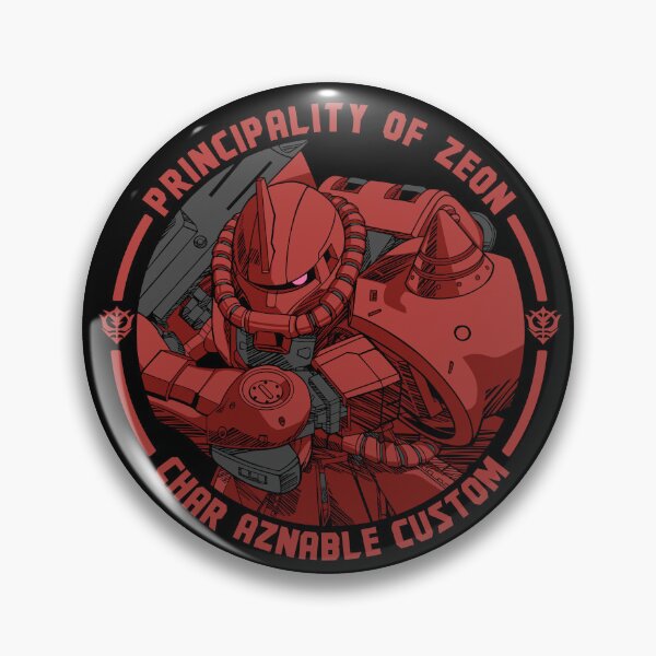 Item preview, Zaku II Char aznable designed and sold by trststyle.