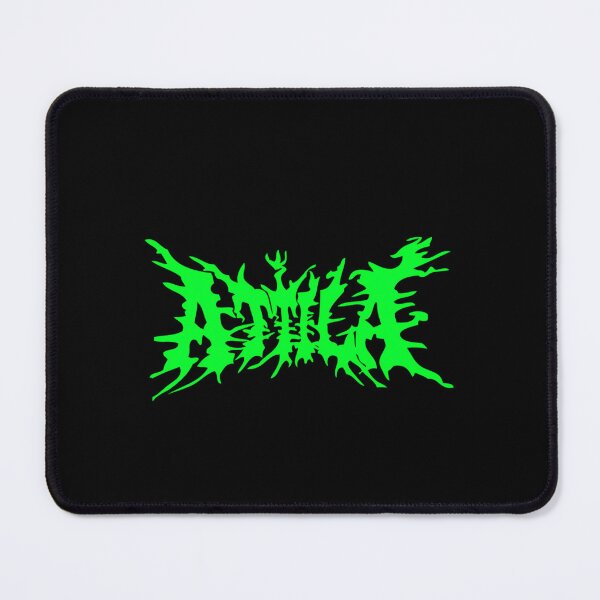 Item preview, Attila Green Metal Font designed and sold by DarenKoss.