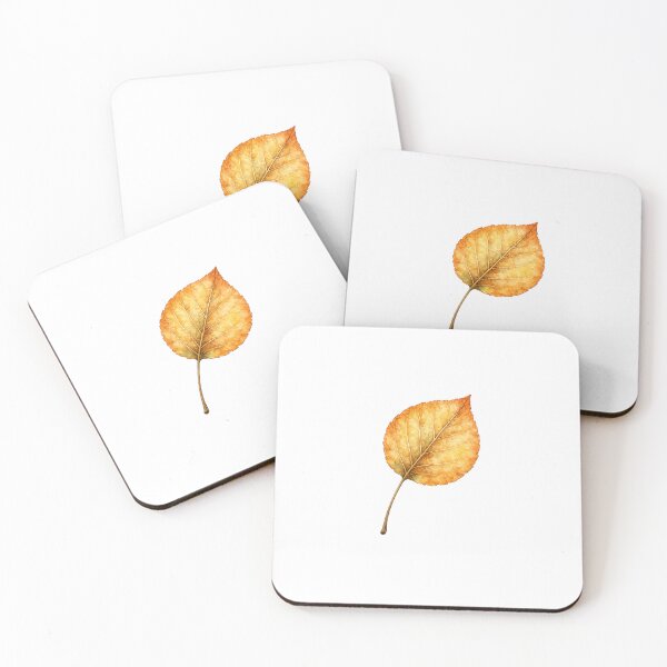 Item preview, Autumn Aspen Leaf Clipart | Watercolor Botanical Leaf | Autumn Botanical Art designed and sold by Nolmo.