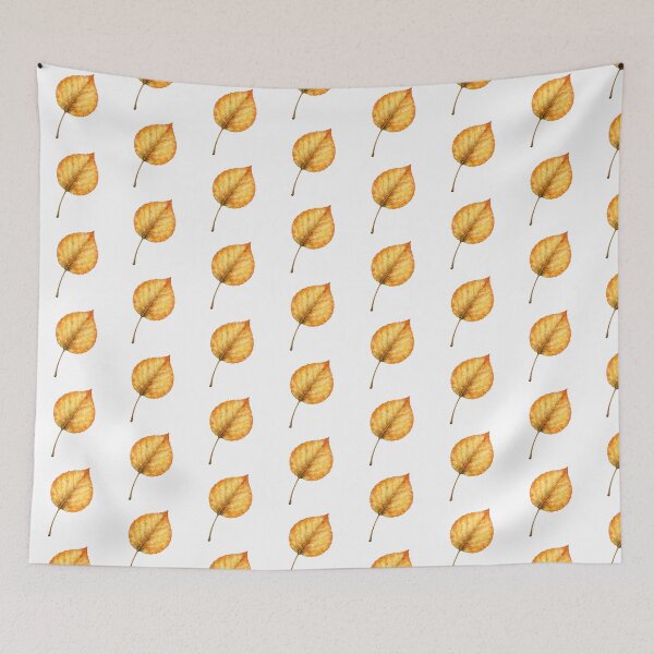 Item preview, Autumn Aspen Leaf Clipart | Watercolor Botanical Leaf | Autumn Botanical Art designed and sold by Nolmo.