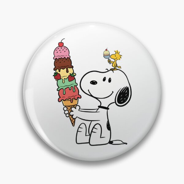 Item preview, Peanuts Snoopy And Woodstock Ice Cream designed and sold by Kovacekau.