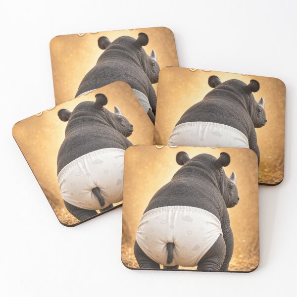 Item preview, Baby Black Rhino ! designed and sold by Artnovalty.redbubble.com.