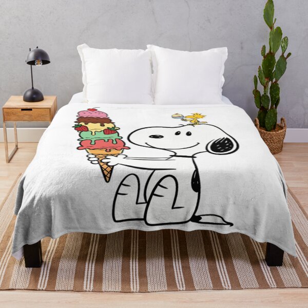 Item preview, Peanuts Snoopy And Woodstock Ice Cream designed and sold by Kovacekau.