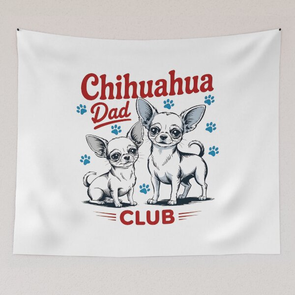 Item preview, Chihuahua Dad Club Graphic designed and sold by GiaoCalonas.