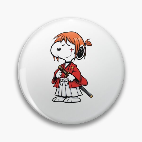 Item preview, Peanuts Snoopy as Kenshin  designed and sold by Kovacekau.