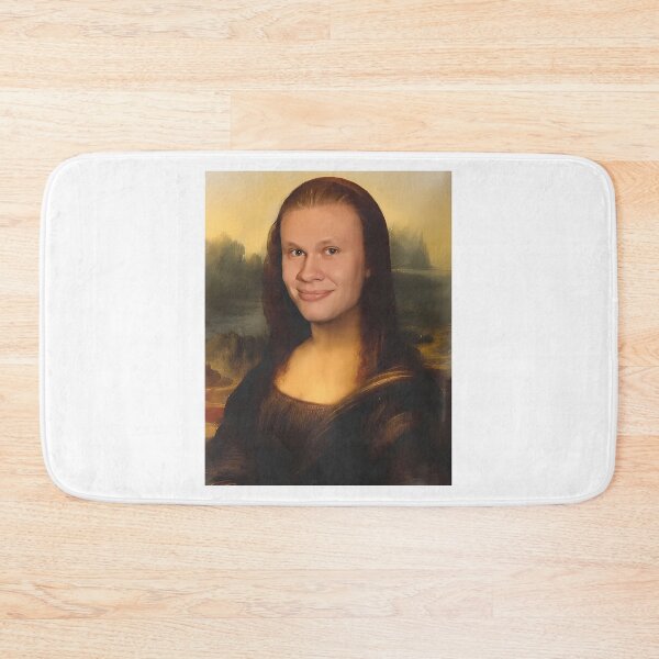 Item preview, Funny Erling Haaland Mona Lisa Meme Norway Soccer  designed and sold by HempressBeads.