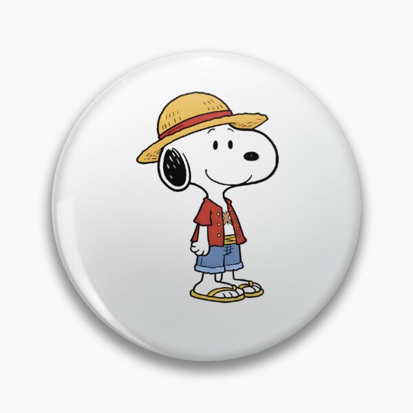 Item preview, Peanuts Snoopy as Luffy   designed and sold by Kovacekau.