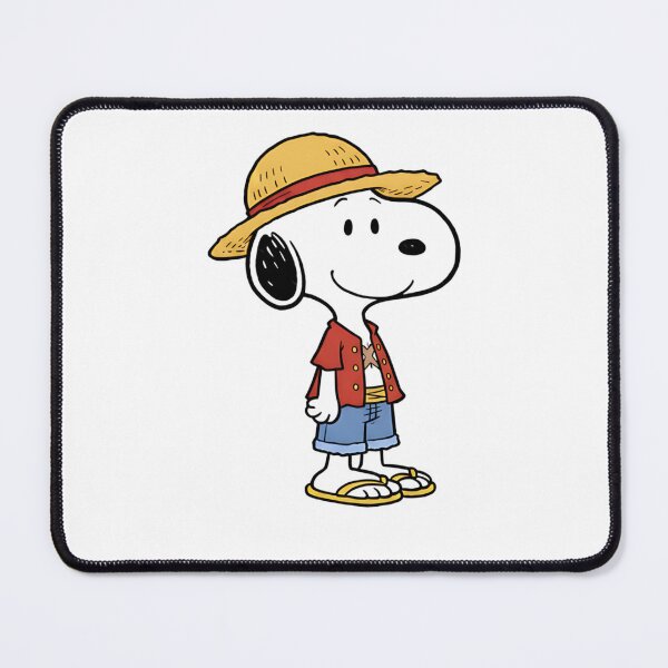 Item preview, Peanuts Snoopy as Luffy designed and sold by Kovacekau.