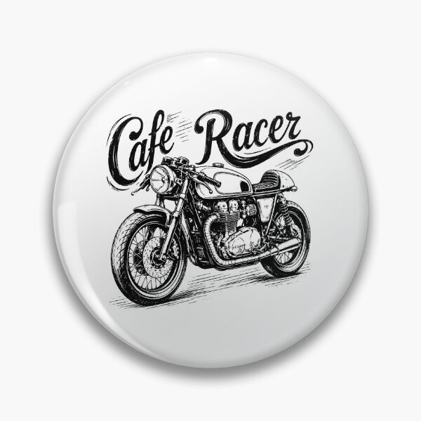 Item preview, Cafe Racer Vintage Motorcycle Art designed and sold by TVEX19.