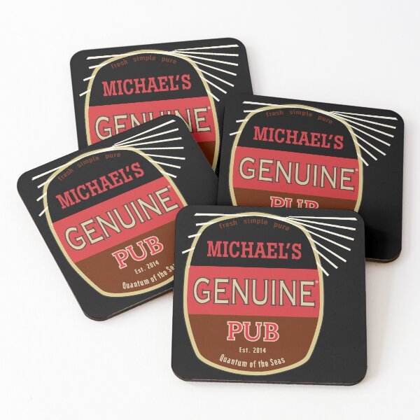 Item preview, Michael's Genuine Pub Fresh Simple Pure Vintage Label designed and sold by lnpxrwa.