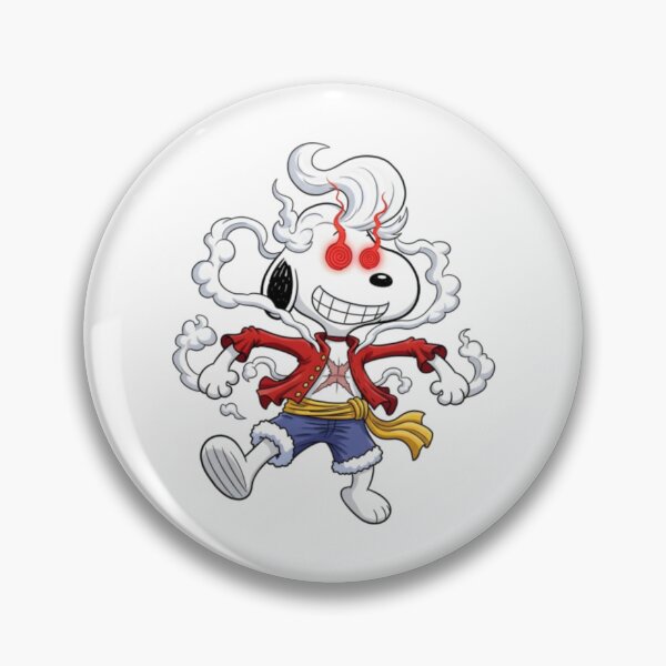 Item preview, Peanuts Snoopy as Luffy Gear 5   designed and sold by Kovacekau.
