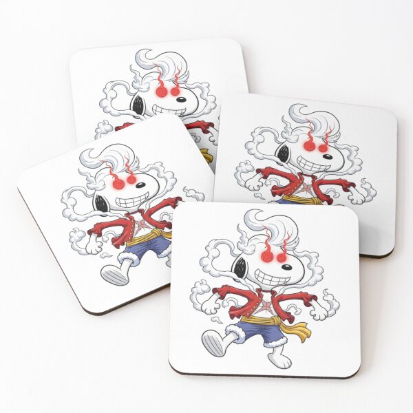 Item preview, Peanuts Snoopy as Luffy Gear 5   designed and sold by Kovacekau.