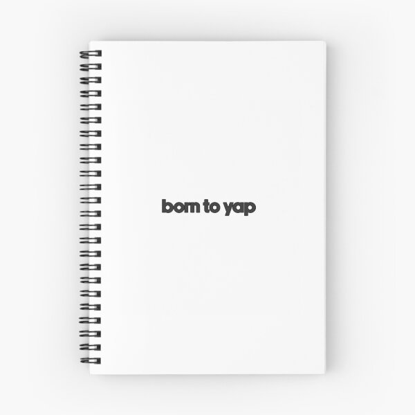 Item preview, Born To Yap Sticker designed and sold by rykerres.