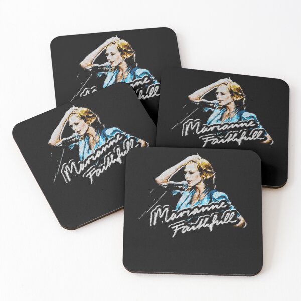 Item preview, Singer Marianne Faithfull Live Performance Pose designed and sold by EdaEichmann.